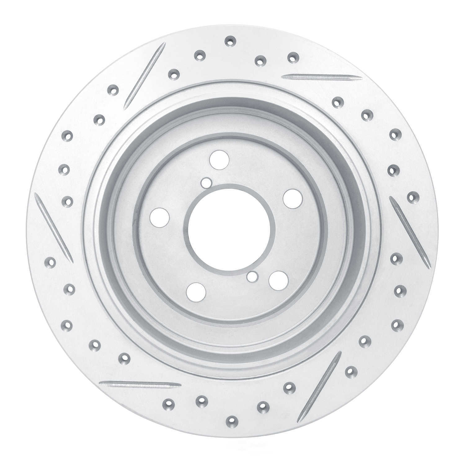 Dynamic Friction Company 830-13008R DFC Geoperformance Rotor - Drilled and Slotted