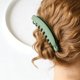 thumbnail image 5 of Herramientas y mejoras para el hogar Pinza grande para el cabello con forma de plátano Pinza para cola de caballo Artefacto para cola de caballo alta Sujeción fija una horquilla, 5 of 7