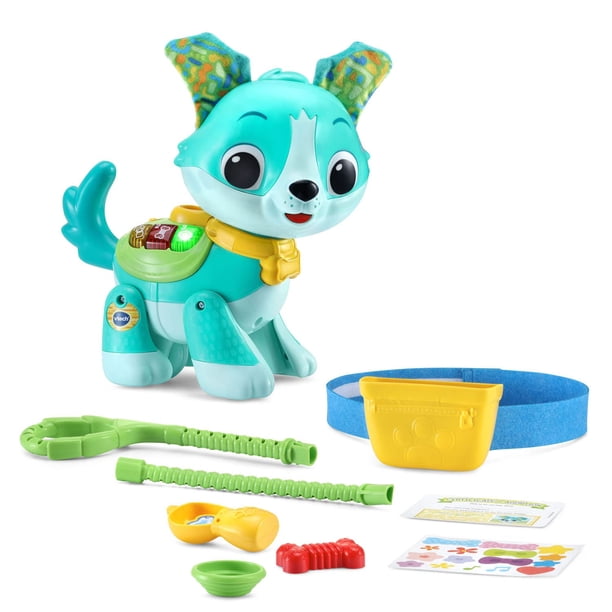 Toy VTech Let's Go Rescue Pup, para niños de 1,5 a 4 años, color verde