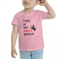 thumbnail image 3 of This is My First Rodeo Cute Toddler T-Shirts for Boys Girls (Pink, 5/6T), 3 of 5