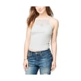 thumbnail image 1 of Camiseta Sin Mangas Aeropostale Cuello Alto para Mujer Gris Extragrande, 1 of 2