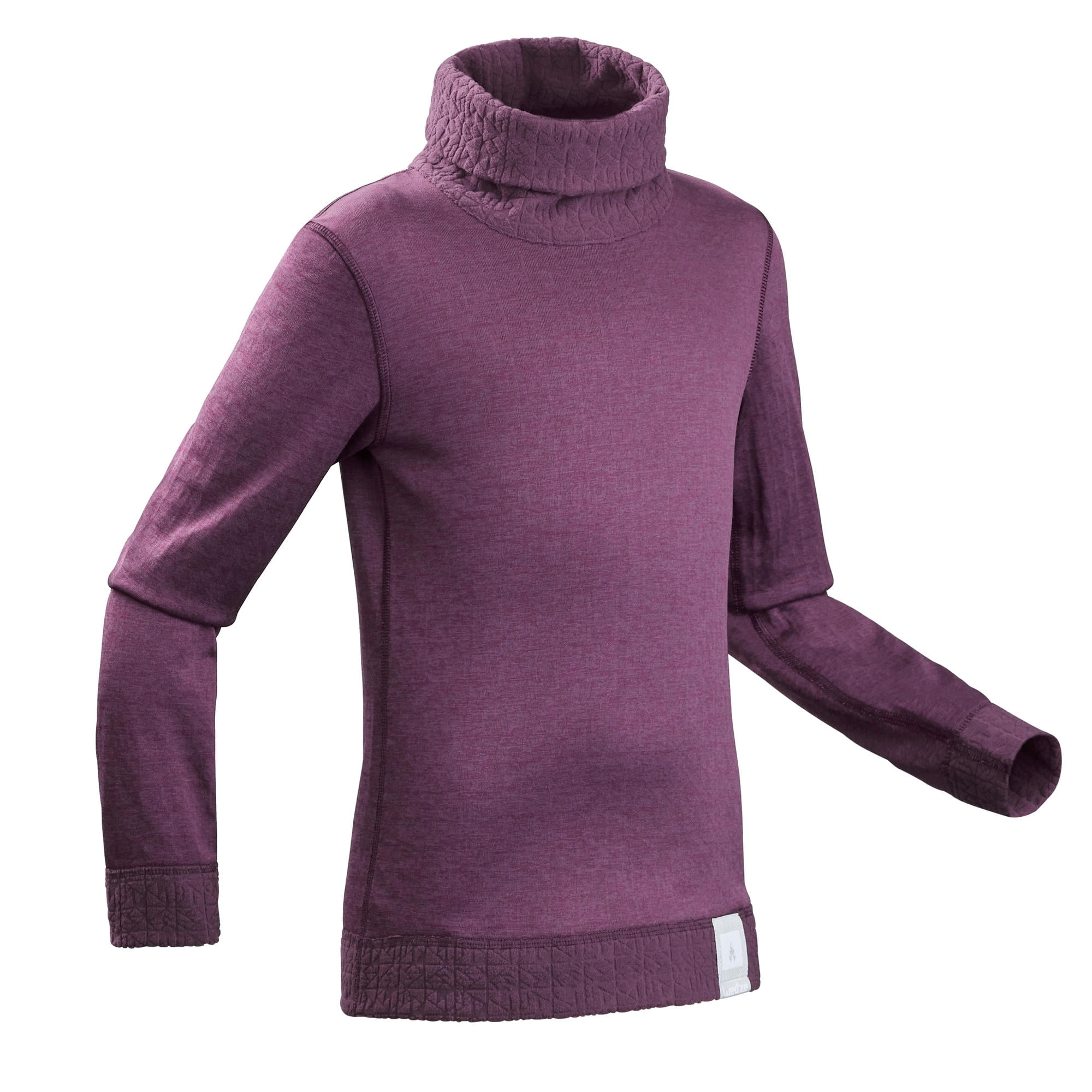 Decathlon Roll Neck Thermal Base Layer Wedze Women's BL100 Thermal
