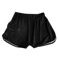 thumbnail image 3 of Pantalones Cortos para Mujeres de Cintura Alta Moda Casual Pantalones Cortos Sueltos Impresos Sexy, Cintura Elástica Cuerpos Pantalones Cortos de las Señoras, Vestir de Verano de Poliéster, 3 of 5