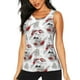 thumbnail image 1 of Balery Koi Fish Camiseta sin mangas estampada ligera para mujer, tops de entrenamiento sin mangas, camisetas de yoga transpirables de secado rápido.-Small, 1 of 7