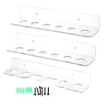 thumbnail image 4 of Soporte para tacos de billar, estante para tacos de billar, soporte de pared, accesorios de billar, soporte para tacos de billar 3x 37cm con forma de U, 4 of 8