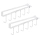 thumbnail image 1 of 2pcs Hooks Under Cabinet,nail Free Adhesive Coffee Cups Holder Hanger Utensil Racks,wall Mounted Kitchen Utensils Hangin, 1 of 4