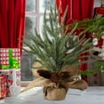 thumbnail image 6 of Christmas Tree Decoration,Mini Artificial Christmas Tree with Red Berry Pines Cones and Burlaps Base,Holiday Decoration for Window Walkway Indoor Home Party,15-inch, 6 of 6