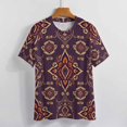 thumbnail image 4 of Paisley T Shirts Basic T-Shirt Short Sleeve Ladies Tee Shirt Summer Graphic Clothing, 4 of 5