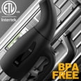 thumbnail image 5 of Lemontec Vaporizador portátil para ropa de viaje Vaporizador de tela portátil de 180 ml Calentamiento rápido Potente vaporizador de ropa con alta capacidad para el hogar y los viajes, 5 of 5