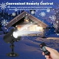 thumbnail image 3 of Lampe Projecteur Snowflake avec Télécommande, Lampe Projecteur de Noël Étanche IP65, Lampe de Projection Réglable pour Chute de Neige, Projecteur Intérieur Extérieur, 3 of 8