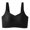 Black, variant on Sports Jelly Bras for Women Full Coverage Custom Bust Shaping Wireless Soft Comfy 2026 lette Underwear Strapless Bra