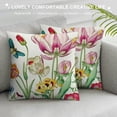 thumbnail image 3 of PHYHOO Pillow Covers Farmhouse Garden Colorful Pillows Case Polyester Linen for Patio Sofa Bed Home Decor, 3 of 5