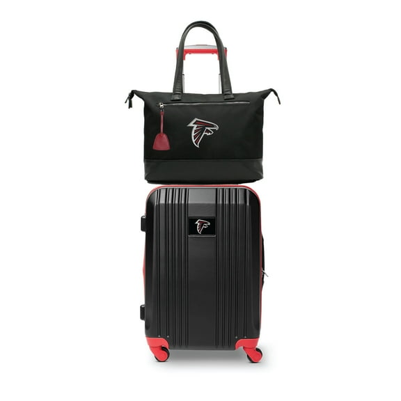 MOJO Atlanta Falcons Premium Laptop Tote Bag and Luggage Set