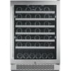Avallon Awc242szrh 24" Wide 53 Bottle Capacity Single Zone Wine Cooler - Stainless Steel