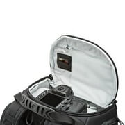 Lowepro ProTactic BP 350 AW II 16L Green Line Camera and Laptop Backpack, Black
