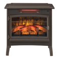 thumbnail image 1 of Duraflame Poêle de Foyer Électrique Infrarouge 3D avec Télécommande - Chauffage d'Appoint Intérieur Portable - DFI-5010 (Bronze), 1 of 10