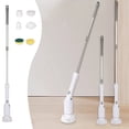 thumbnail image 1 of Ganfancp Cepillo Limpiador Power Shower con 6 Cabezales Reemplazables para Baño Suelo Baldosa Bañera Cocina Artículos En Liquidación 1X Cepillo Eléctrico, 1 of 7