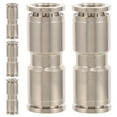 thumbnail image 1 of HEALEEP 5Pcs Quick Release Pneumatic Connector Air Hose Connector Silver For Pneumatic Tools, 1 of 8