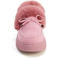 thumbnail image 5 of Flat Boots Warm Durable Shoes Casual  Fur Lining Ankle Snow Boots Loafer Flats Platform Thick Plush Shoes for Women, 5 of 14