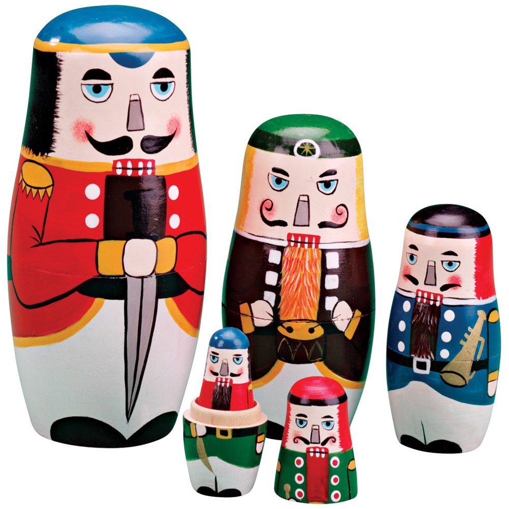 Nutcracker Nesting Dolls