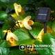 thumbnail image 4 of Abeille Guirlandes, 6,5 m Énergie solaire 30 LED Lumière exterior, Imperméable Lumières féériques, Bumble Bee Forme Décor Lumière Pour Extérieur, Mariage, Paysage, Jardin, Patio, Fête, 4 of 8