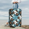 thumbnail image 7 of Rateoe Lilies Flowers Printed Luggage Cover, Suitcase Protector Fits 18-32 Inch Luggage-Large, 7 of 7