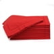 thumbnail image 1 of Juego de 12 servilletas de tela Lightnpro, color rojo navideño, 45 x 45 cm, 1 of 9