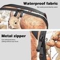 thumbnail image 4 of Squirrel USB Travel Organizer Case Small for Electronic Devices - Oxford Cloth Waterproof Travel Cord Charger Organizer 5.9x9.44x3.14 in, 4 of 6