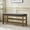 Black, variant on Usaint Multi-Tone Speckled Fabric Solid Wood Frame Bench, Beige, 300 lb Limit