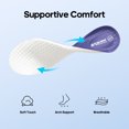 thumbnail image 2 of Nortiv 8 Women's Slip on Walking Shoes Tennis Lightweight Gym Sneakers ActiveFlow Workout Breathable Hands-Free Cross Trainer Comfortable Fashion Sneakers, 2 of 6