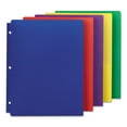 thumbnail image 2 of Poly Snap-In Two-Pocket Folder 11 x 8.5, Assorted, 10/Pack, 2 of 3