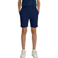thumbnail image 5 of CYRBOKO Boys Athletic Shorts with Zipper Pockets, Training Elastic Waist Summer Casual Gym Shorts Blue Size 7-8 T, 5 of 5