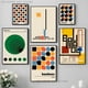 thumbnail image 4 of 1 póster de Bauhaus Alemania, autoadhesivo, impermeable, pegatina de papel, decoración de pared para cafetería, bar y habitación, 4 of 5