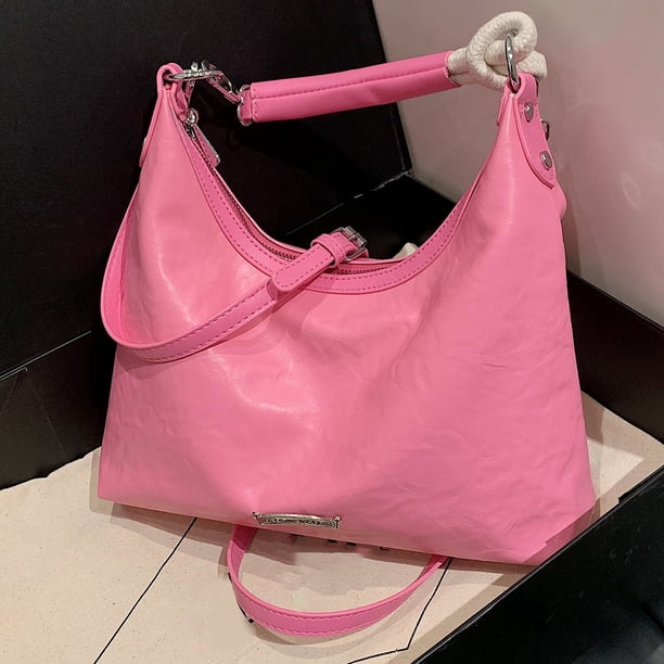 Bolso de mano para mujer, bolsos Hobo a la moda, bolsos satchel coreanos, bolso cruzado, bolso para axilas