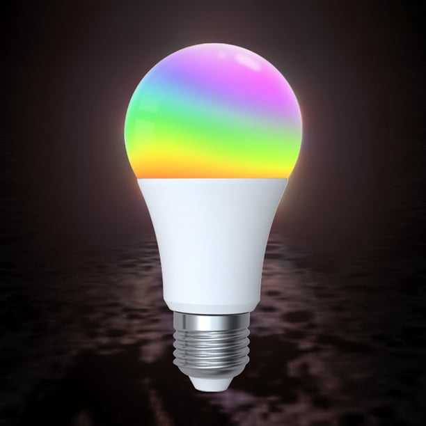 Bombillas Led Inteligentes Wifi MoesHouse Tuya Bombilla LED inteligente E27 RGB Bombilla LED para Alexa Google Home Kuymtek Para estrenar