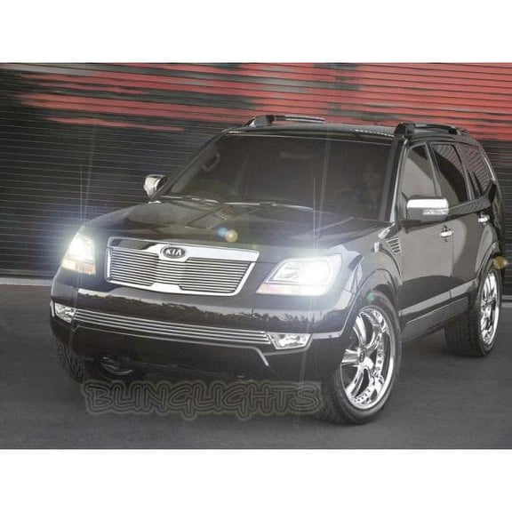 For 2009 2010 Kia Borrego Bright White Light Bulbs for Headlamps Headlights Head Lamps Lights