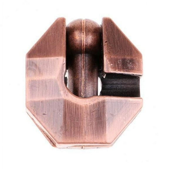 guohui 5X Classic IQ Metal Brain Teaser Cast Puzzles Game Toy for Adults Children Kids