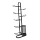 thumbnail image 2 of Basketball Rack Organizador de equipos deportivos de hierro con canasta para jardín de infantes Negro, 2 of 8