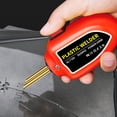thumbnail image 5 of Soldador de plastico Kit de reparación de parachoques de coche, máquina de soldadura de plástico, grapadora caliente de 100W (EE. UU.), Rojo, 5 of 5