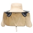 thumbnail image 5 of Kcolen Mens Sun Hat Solar Powered Wide Brim Sun Hat with Built-in Fan and Neck for Outdoor Heat Wide Brim Sun Hat, 5 of 5