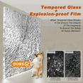 thumbnail image 5 of 60 in. W x 60 in. H Frameless Sliding Bathtub Shower Door with 1/4 "(6 mm) Clear Tempered Glass, Brushed Gold, 5 of 8