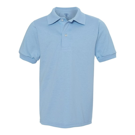 JERZEES SpotShield Youth 50/50 Polo