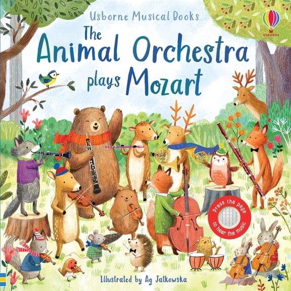 Musical Books The Animal Orchestra Plays Mozart, (Board Book)