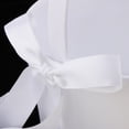 thumbnail image 3 of Cesta de satén de moda para niña de las flores para boda, fiesta de compromiso Blanco, 3 of 9