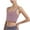 Purple1, variant on Diufon Sports Bra Womens with Padded Athletic Crop Tank Yoga Bras Comfy Backless Running Workout Gym Top