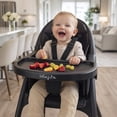 thumbnail image 6 of Dream On Me Chomper Champ 2-in-1 Highchair, Black, 6 of 9