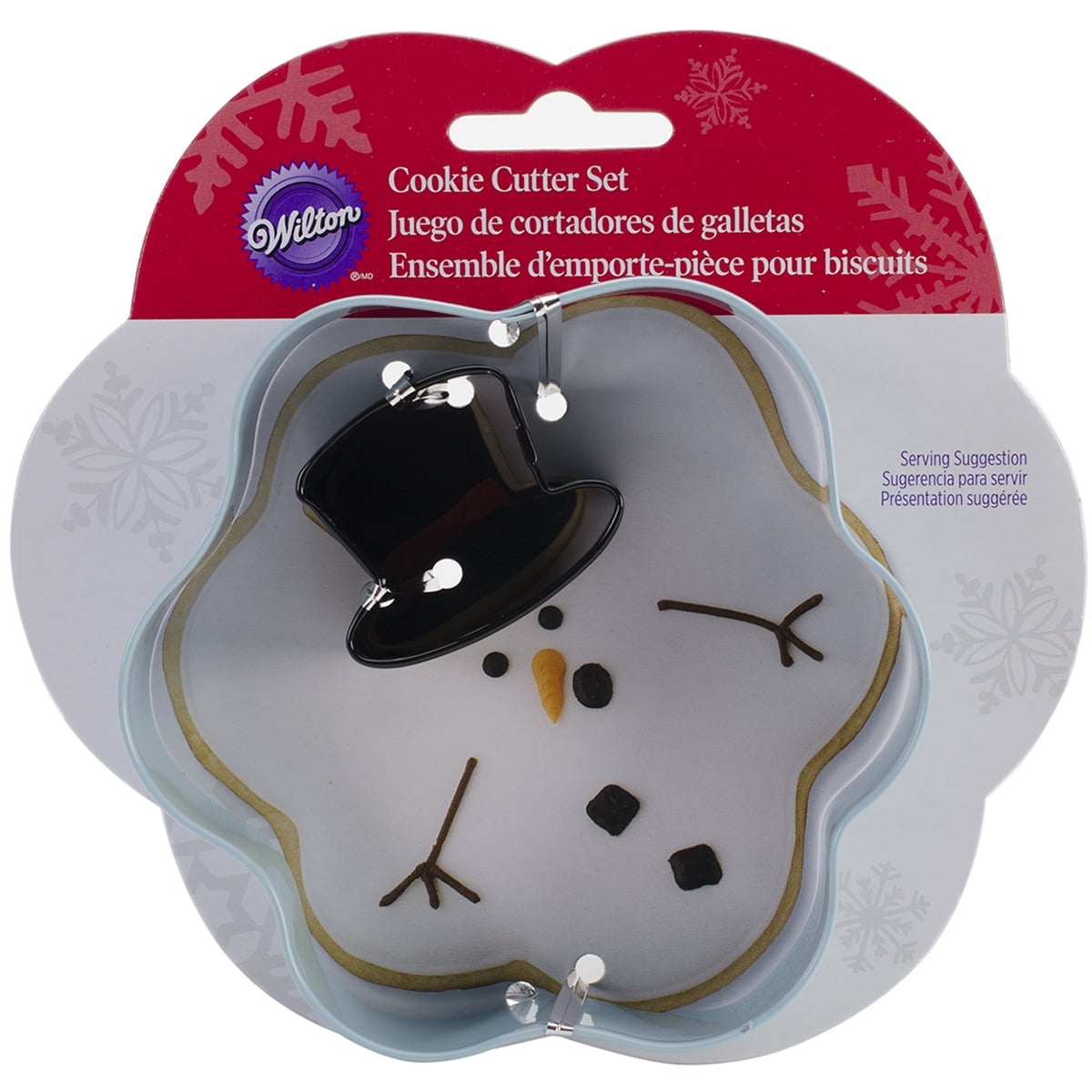 Metal Cookie Cutter Set 2/PkgMelted Snowman