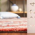 thumbnail image 4 of SAFAVIEH Metro Danica Medallion Runner Rug, Red/Beige, 2'3" x 8', 4 of 7