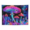 thumbnail image 5 of Creowell Mushroom Tapestry for Bedroom Aesthetic Nature Plant Forest Moon Stars Mystical Night Sky Vintage Tapestry for Living Room Decor with Wall Hanging Accessories ( Multi Size) Painting, 5 of 6