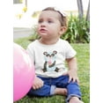thumbnail image 2 of Panda Eating Ice Cream T-Shirt Infant -Image by Shutterstock,  12 Months, 2 of 4